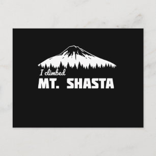 Cartão Postal Eu Subi O Monte Shasta