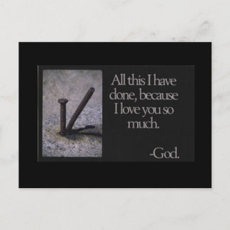 Cartão Postal Eu te amo.