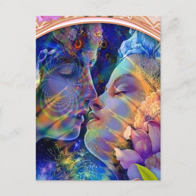 Cartão Postal Eu te amo (Frente)