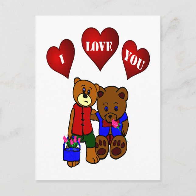 CARTÃO POSTAL EU TE AMO (Frente)