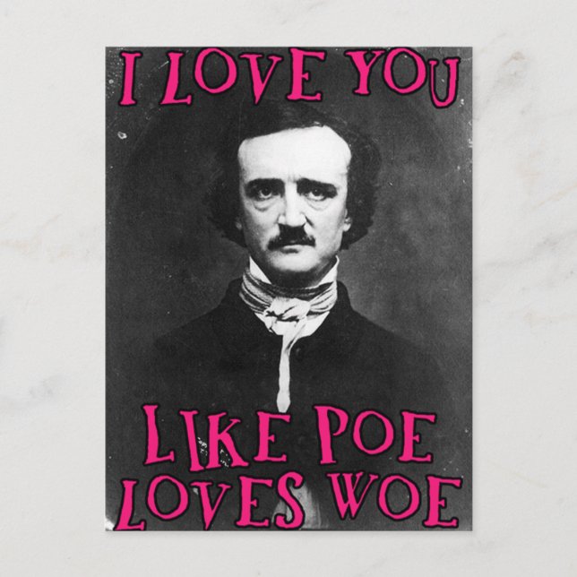 Cartão Postal Eu te amo... (Frente)