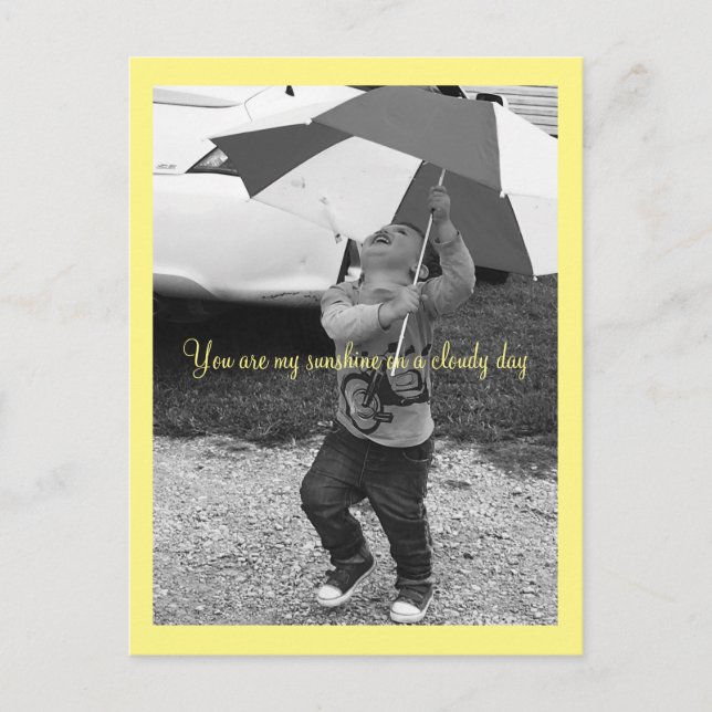 Cartão Postal Eu te amo. (Frente)