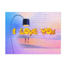 Cartão Postal Eu Te Amo