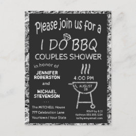 Cartão Postal Eu Tenho | Churrasco | Chá casais