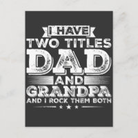 Eu tenho dois Pais de Títulos e vovô