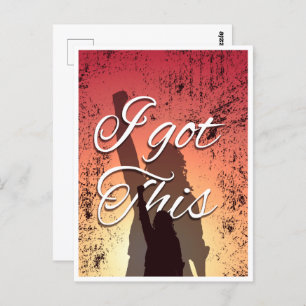 Cartão Postal Eu Tenho Isto Celebrando o triunfo da força femi