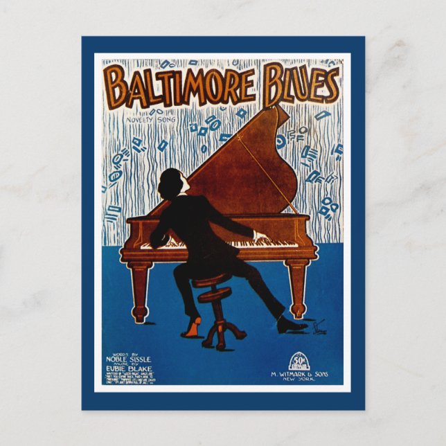 Cartão Postal Eu tenho o Shimmie Blues (Frente)