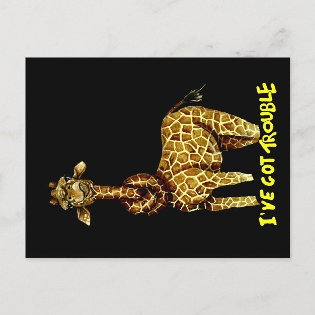 Cartão Postal Eu tenho problemas (Frente)