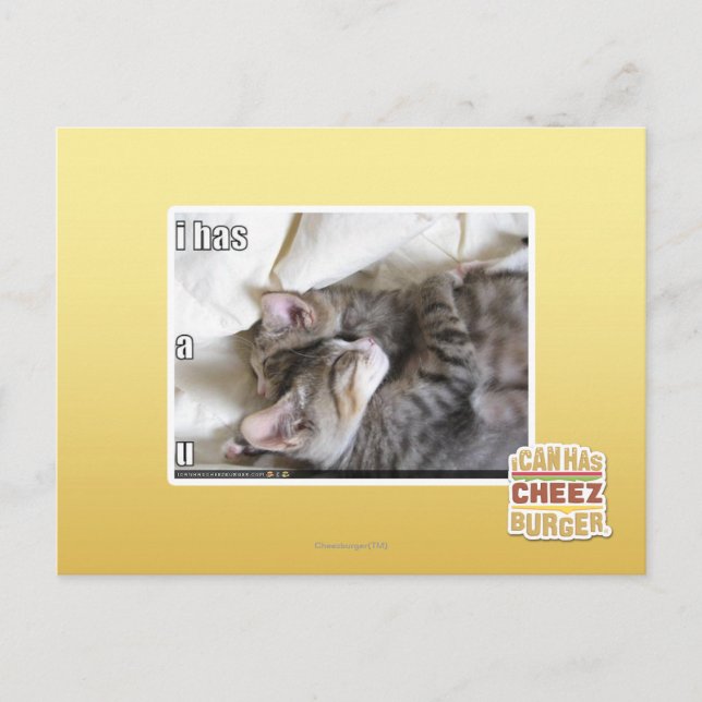 Cartão Postal Eu tenho um (Frente)