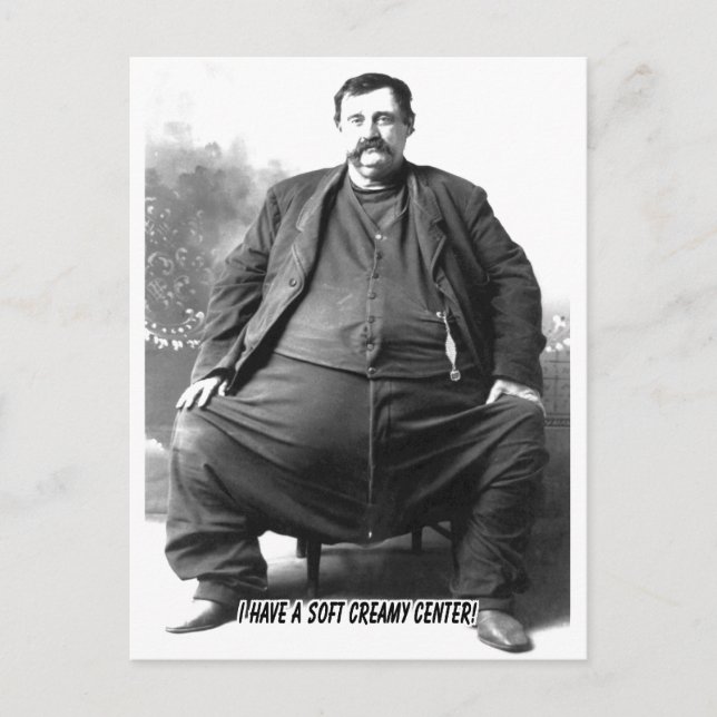 Cartão Postal Eu Tenho Um Centro De Cremagem Suave - Homem De Ca (Frente)