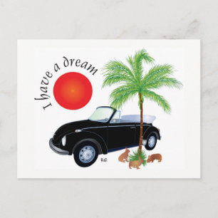 Cartão Postal Eu tenho um sonho Postkarte