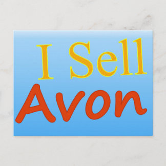 Cartão Postal Eu vendo Avon