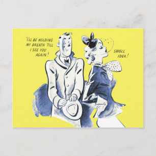 Cartão Postal Eu vou segurar minha respiração até te ver de n
