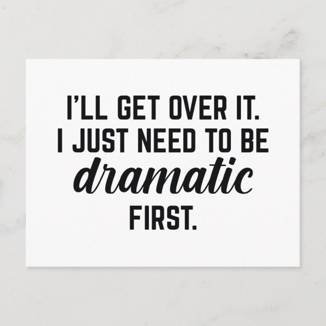 Cartão Postal Eu Vou Superar (Frente)