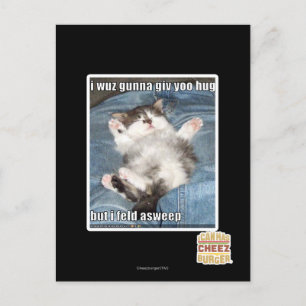 Cartão Postal Eu vou te dar um abraço