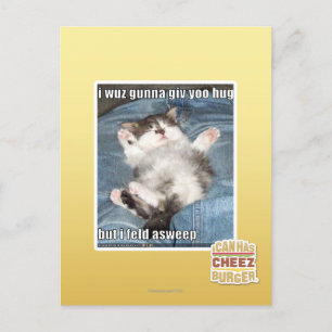 Cartão Postal Eu vou te dar um abraço