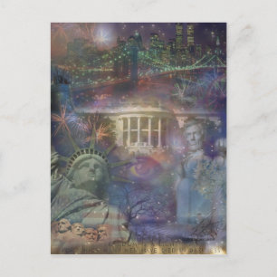 Cartão Postal EUA - América, a Bela!