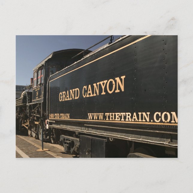 Cartão Postal EUA, Arizona, Williams: Grand Canyon Railroad (Frente)