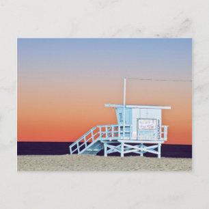 Cartão Postal EUA, Califórnia, Los Angeles, Praia de Santa Mônic