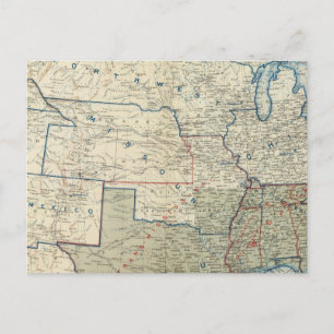 Cartão Postal EUA Dez 1862