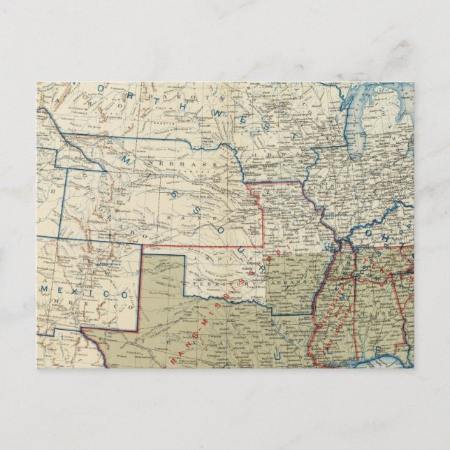 Cartão Postal EUA Dez 1863 (Frente)