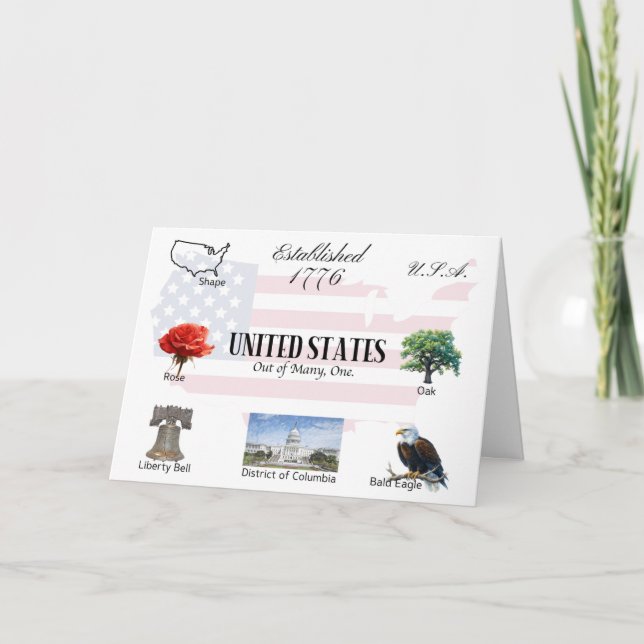 Cartão postal EUA | EUA (Frente)