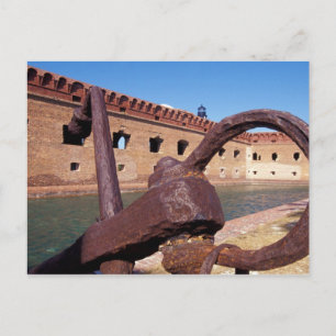 Cartão Postal EUA, FL, Florida Keys, Fort Jefferson, 1846,