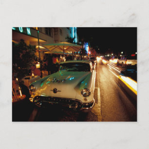 Cartão Postal EUA, FL, Miami, South Beach à noite. 2