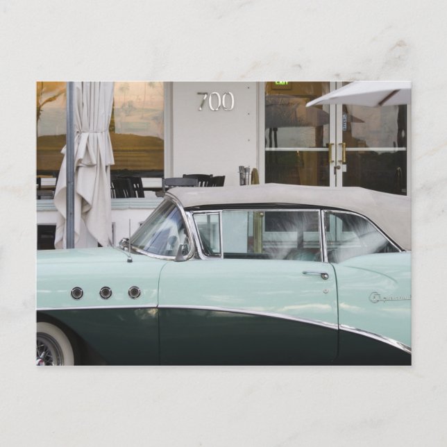 Cartão Postal EUA, Florida, Miami Beach: South Beach, 1956 (Frente)