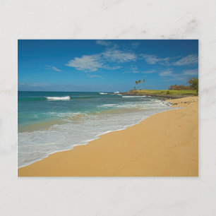 Cartão Postal EUA, Havaí, Ilha Molokai, Praia de Três Milhas