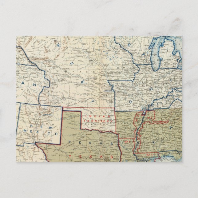 Cartão Postal EUA junho 1861 (Frente)