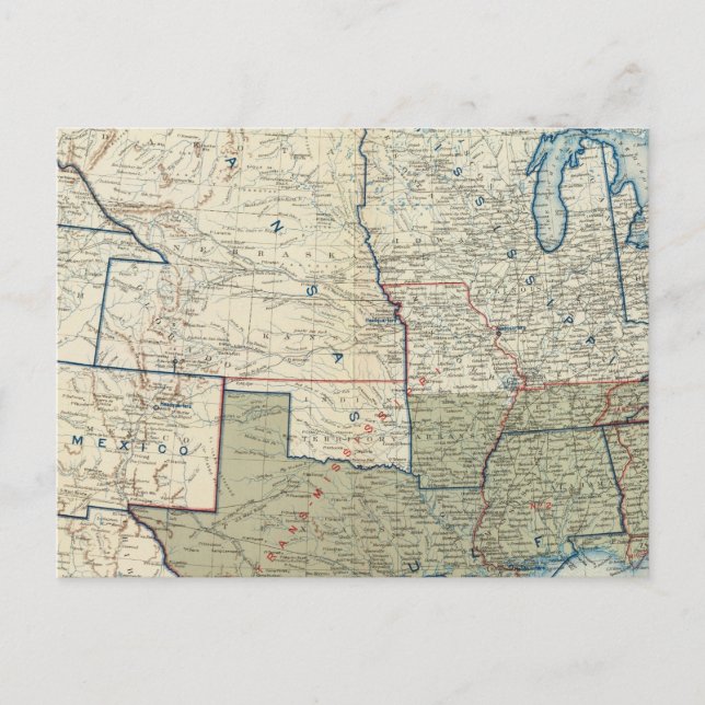 Cartão Postal EUA junho 1862 (Frente)