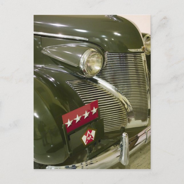 Cartão Postal EUA, Kentucky, Fort Knox: Museu Patton de (Frente)