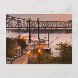Cartão Postal EUA, Mississippi, Natchez. Natchez Under the