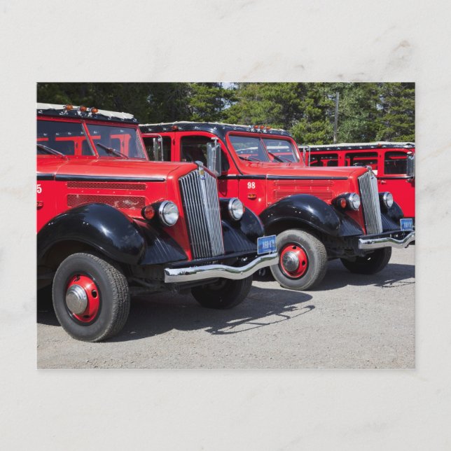 Cartão Postal EUA, Montana, East Glacier Park, gateway para (Frente)