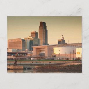Cartão Postal EUA, Nebraska, Omaha, Skyline