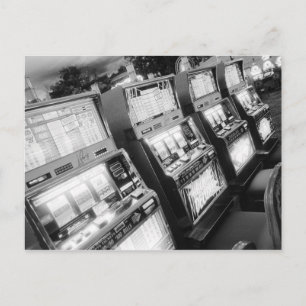 Cartão Postal EUA, Nevada, Las Vegas: Máquinas de slot para cas