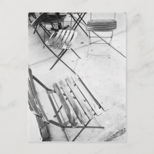 Cartão Postal EUA, NOVA IORQUE: Nova Iorque Cafés Chairs,