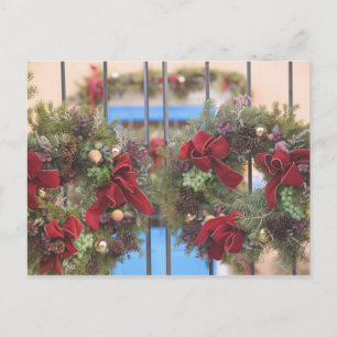 Cartão Postal EUA, Novo México, Papais noeis Fe: Galeria Rodoviá