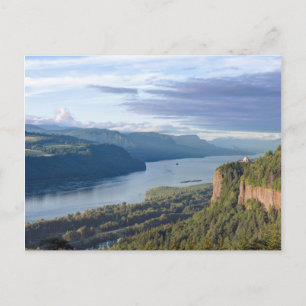 Cartão Postal EUA, Oregon, Columbia River Gorge, Vista House