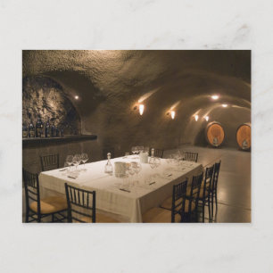 Cartão Postal EUA, Oregon, Dundee. Sala de jantar em Archery