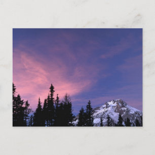 Cartão Postal EUA, Oregon, Monte Hood a partir de Timberline