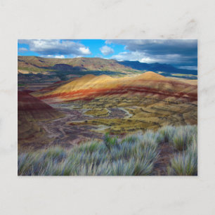 Cartão Postal EUA, Oregon. Paisagem Das Colinas Pintadas