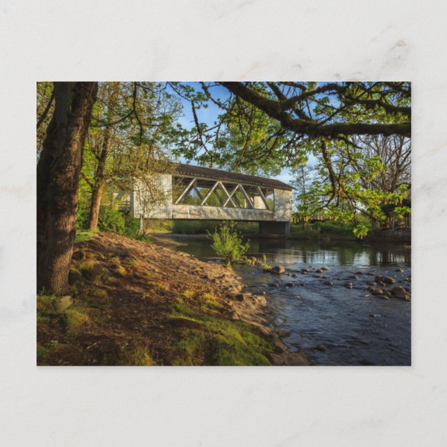 Cartão Postal EUA, Oregon, Scio, Larwood Wayside, Larwood 2 (Frente)