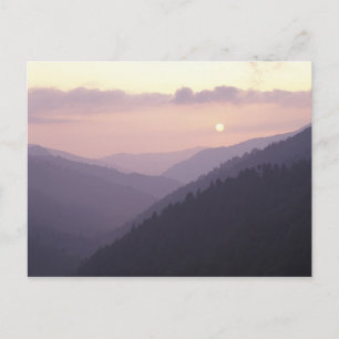 Cartão Postal EUA, Tennessee. Grandes Montanhas Smokey 2