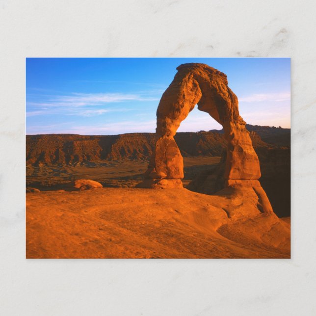Cartão Postal EUA, Utah, Arches National Park, Delicate Arch (Frente)