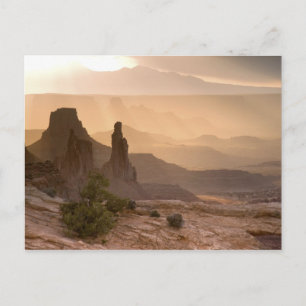 Cartão Postal EUA; Utah; Parque Nacional Canyonlands. Vista de