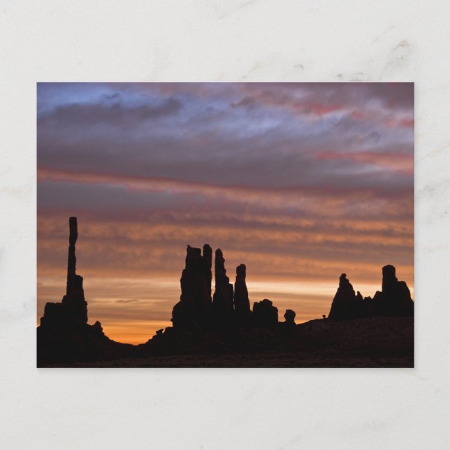 Cartão Postal EUA, Utah, Parque Nacional Monument Valley. 2 (Frente)