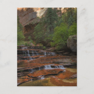 Cartão Postal EUA, Utah, Parque Nacional Zion. Cênico a partir