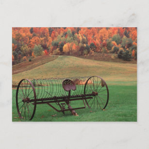 Cartão Postal EUA, Vermont, Fazenda.